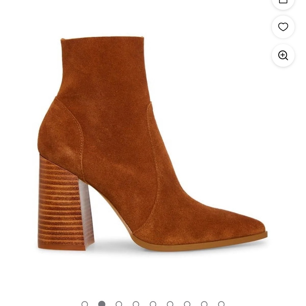 Steven Madden Brown Suede Ankle Boots